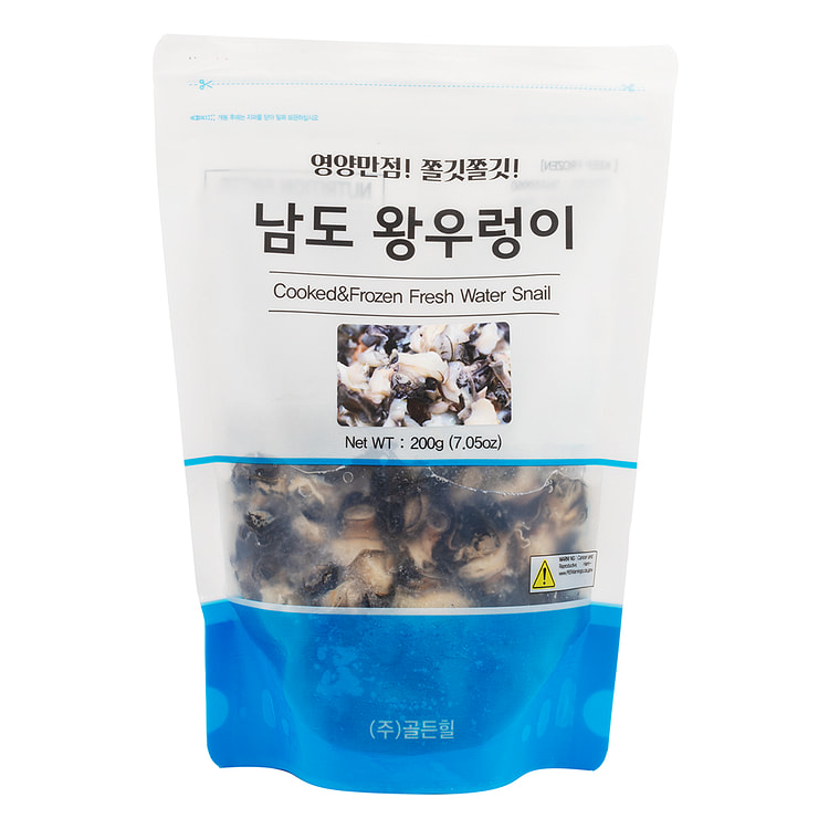 JEOLLANAM-DO FROZEN COOKED MUD SNAIL MEAT 200 克