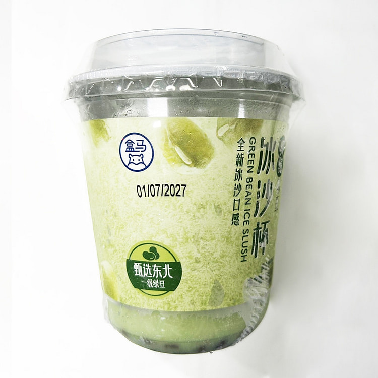 盒马 绵绵绿豆冰沙杯 180 克