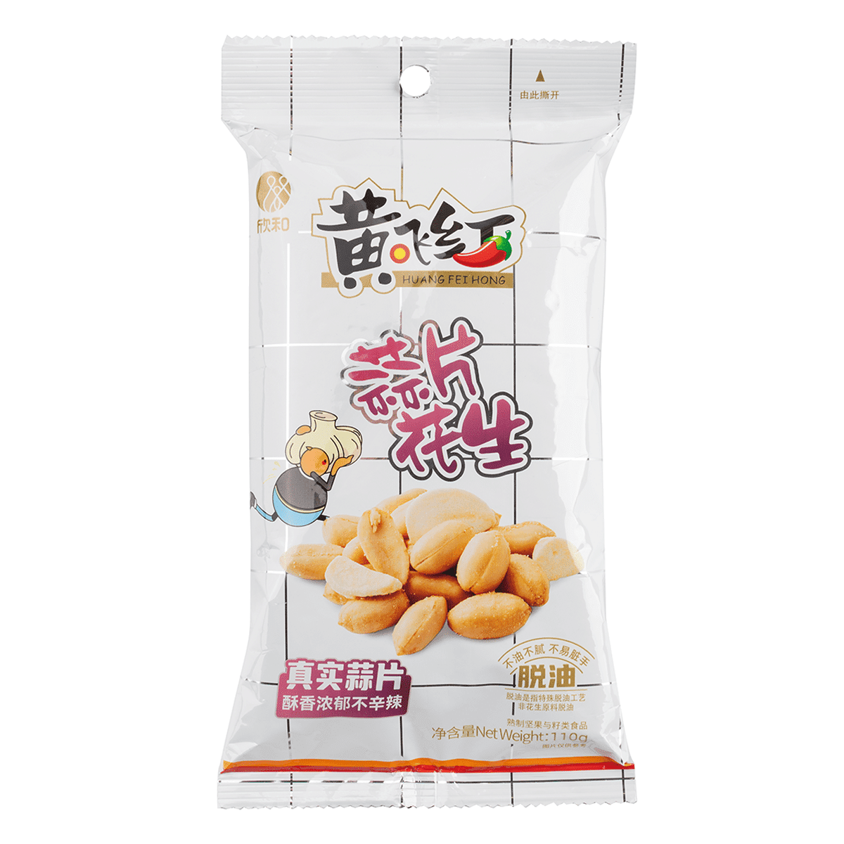 黄飞红蒜片花生 110 克