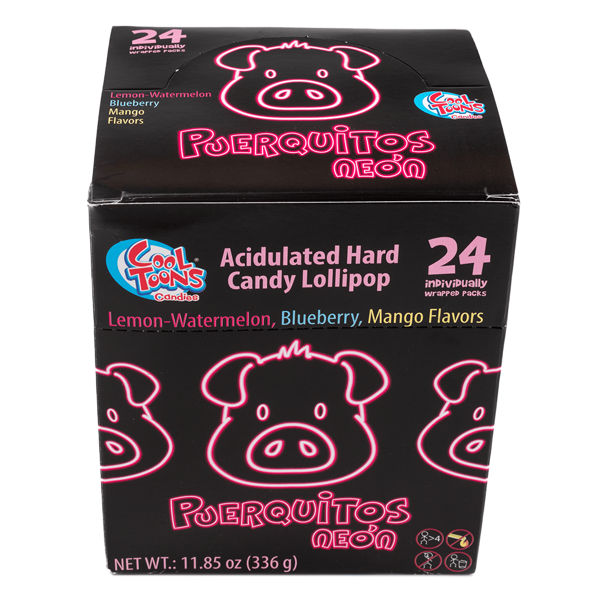 Get Cool Toons Candy Lollipop Individually wrapped assorted