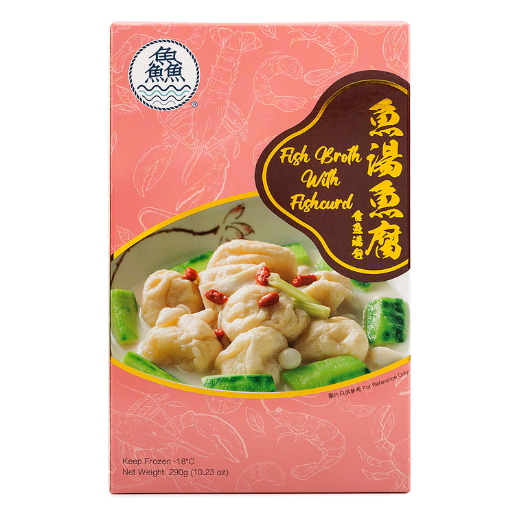 鱻 浓缩鱼汤鱼腐 (附鱼汤包） 290 克