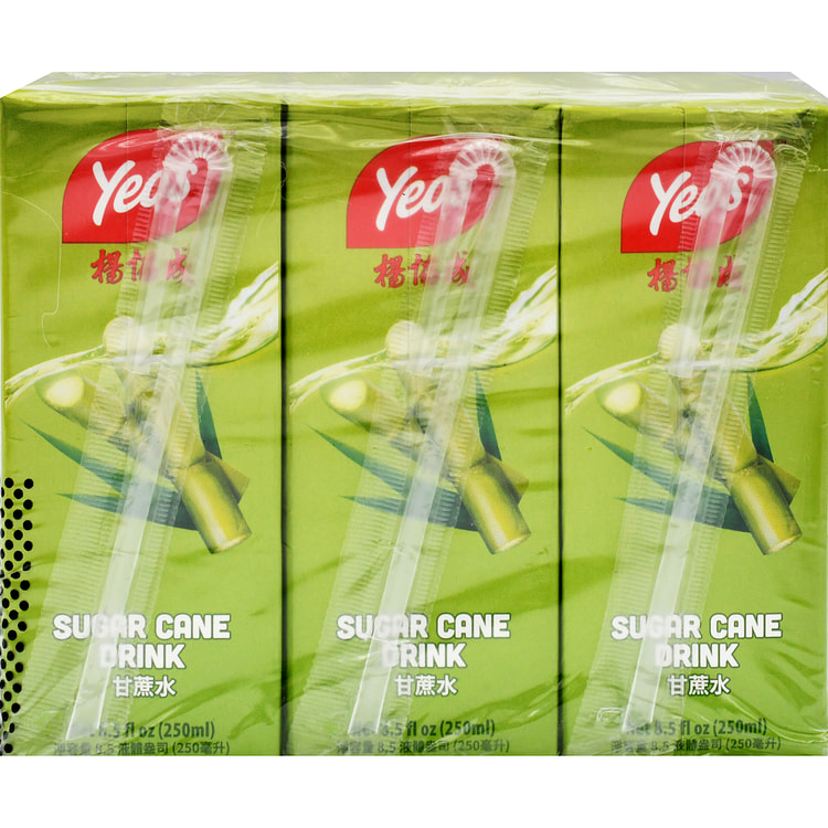 YEOS SUGAR CANE DRINK 250 ml*6 pack