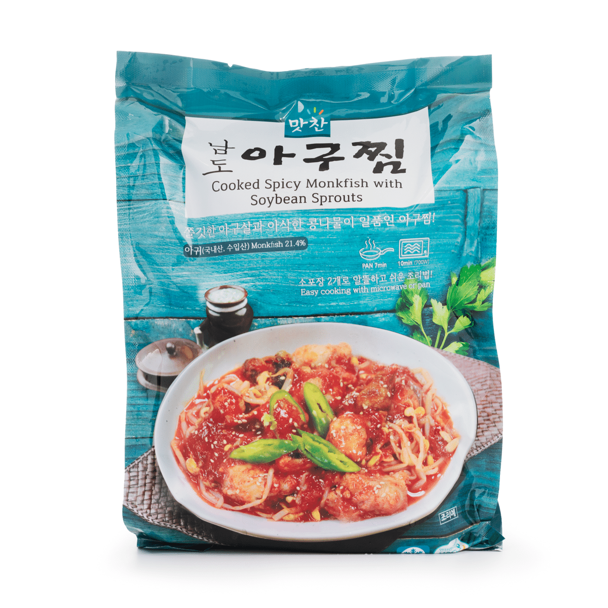 Jeollanam-do Spicy Monkfish with Soybean Sprouts, Frozen 1000 g