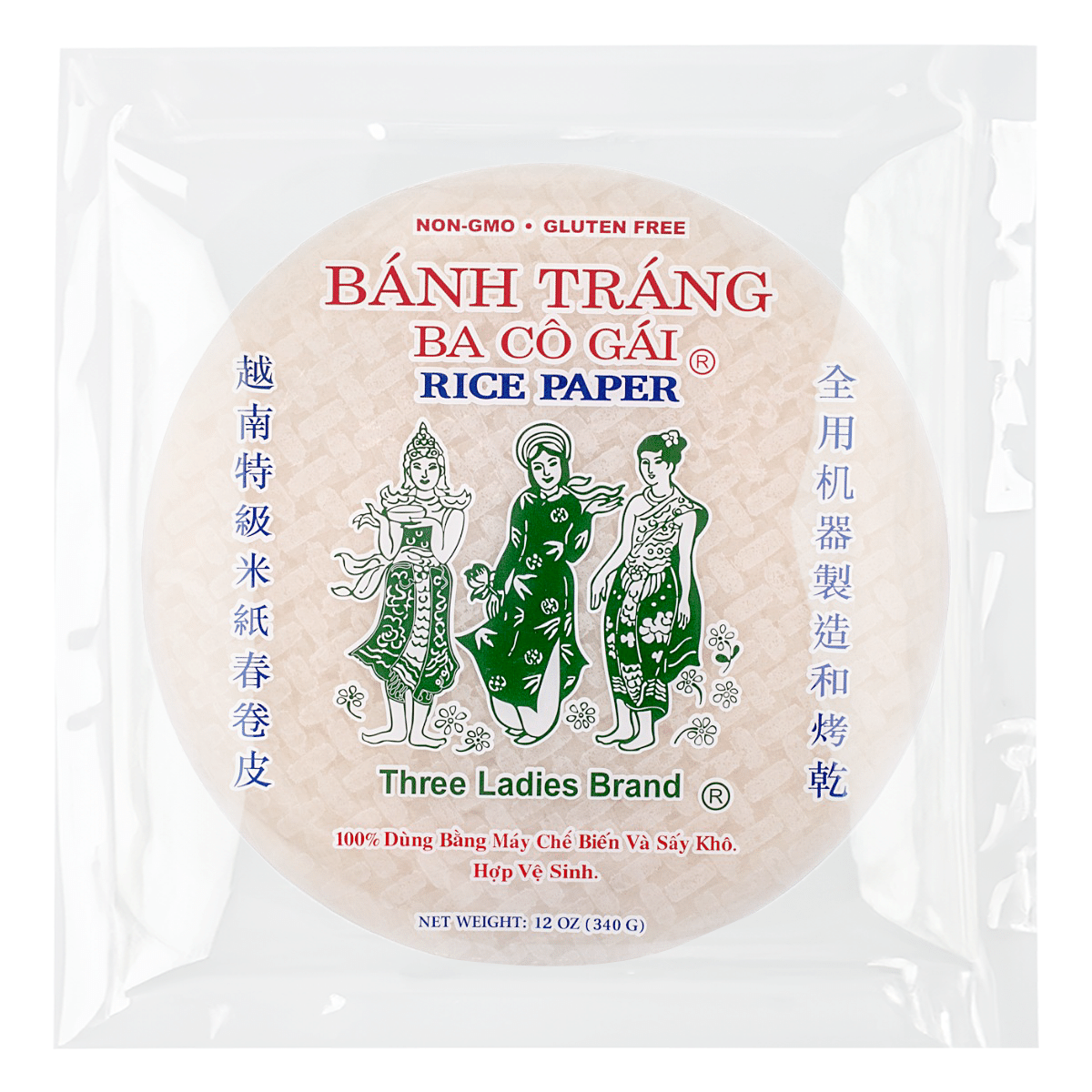 Three Ladies Rice Paper 16cm 12 oz
