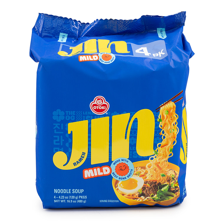 不倒翁 金拉面 原味 120g*4