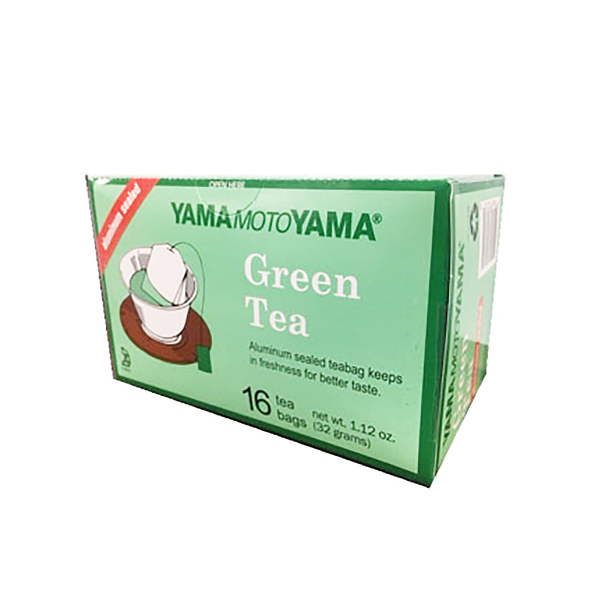 Yamamotoyama ชาเขียวเซนฉะ ชนิดถุง 0.07 oz*16 pack