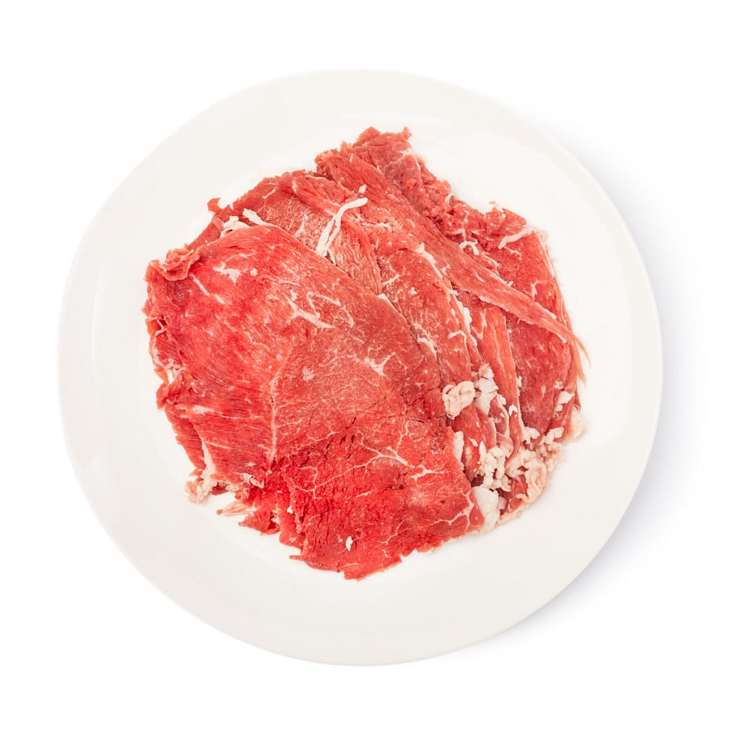 致正 火锅牛肉片(牛肩)薄切|适合煎炒 冷冻 1 磅