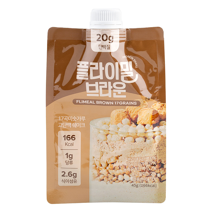 Flimeal Protein Shake Brown Mixed Grain 45 克