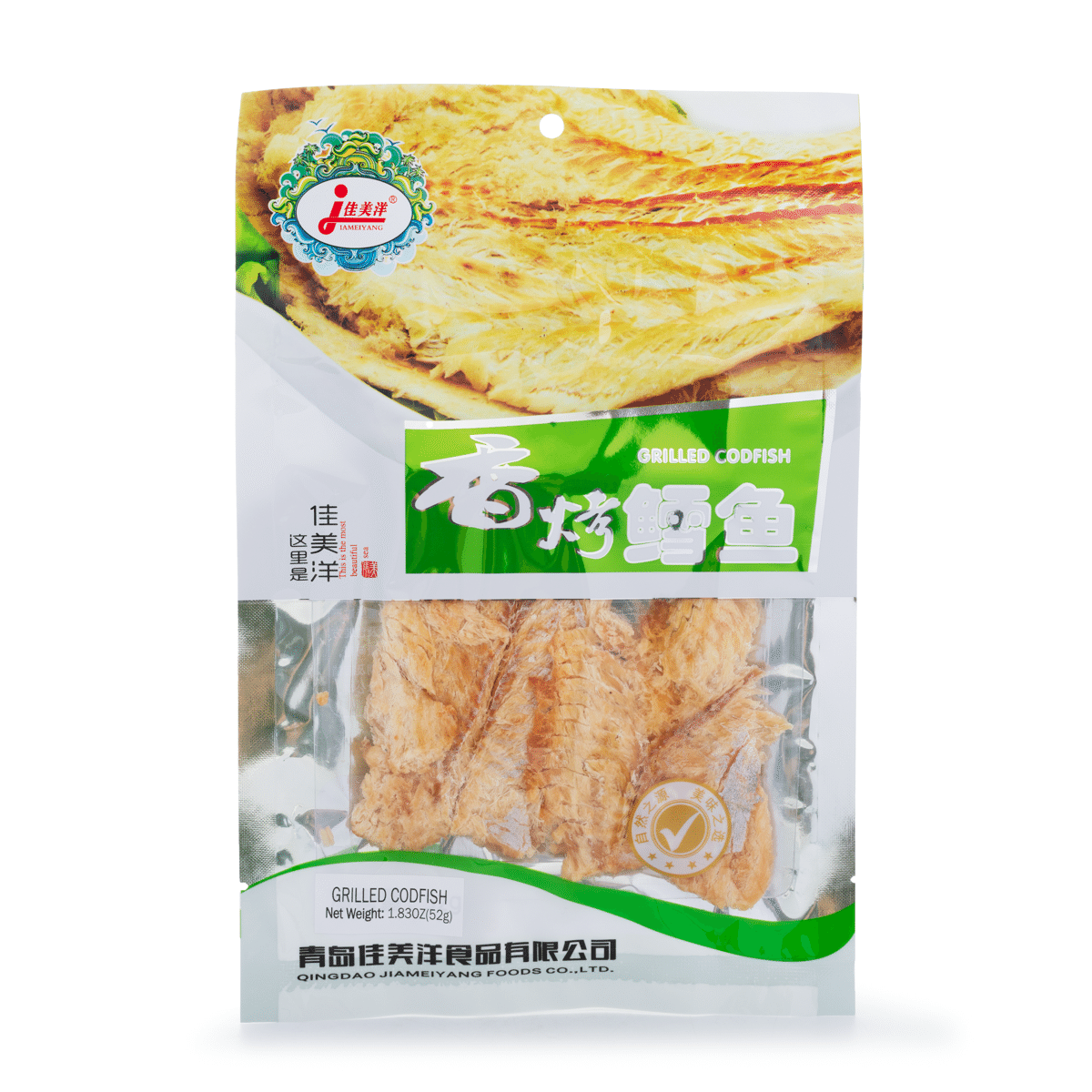 佳美洋 烤鳕鱼片 52 克