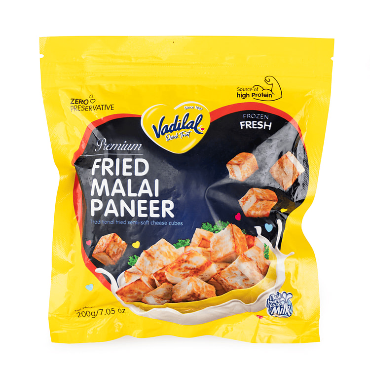 Vadilal Fried Malai Paneer Cubes 200 g