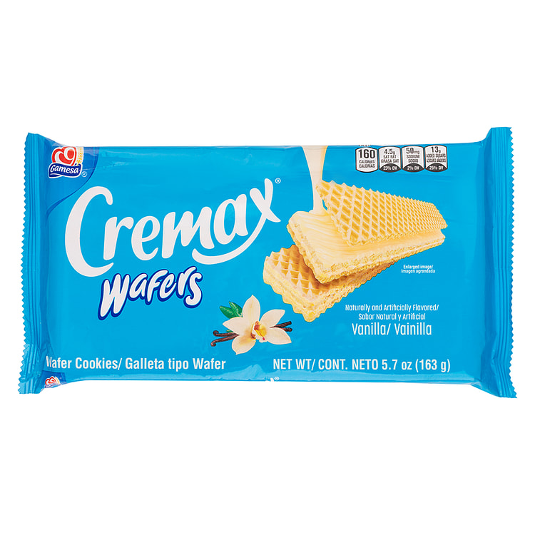 Gamesa Cremax Vanilla 5.7 盎司 (min 2)