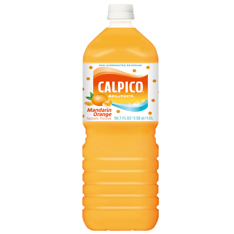 Calpico Non-Carbonated Soft Drink, Mandarin Orange 50.72 onza(s) líquida(s)