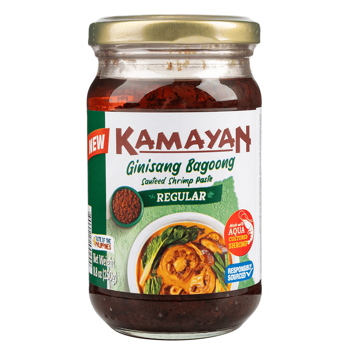 Kamayan Sauteed Shrimp Paste Regular (Bagoong) 250 g