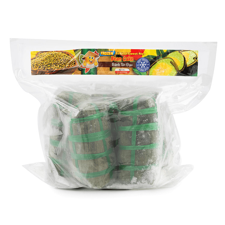 Cooked Sweet Rice Bean Cake - 5 pieces, Frozen 52.8 oz