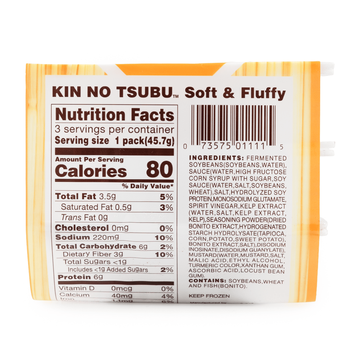 金のつぶ とろっ豆 納豆 3パック 4.84 オンス - Weee!