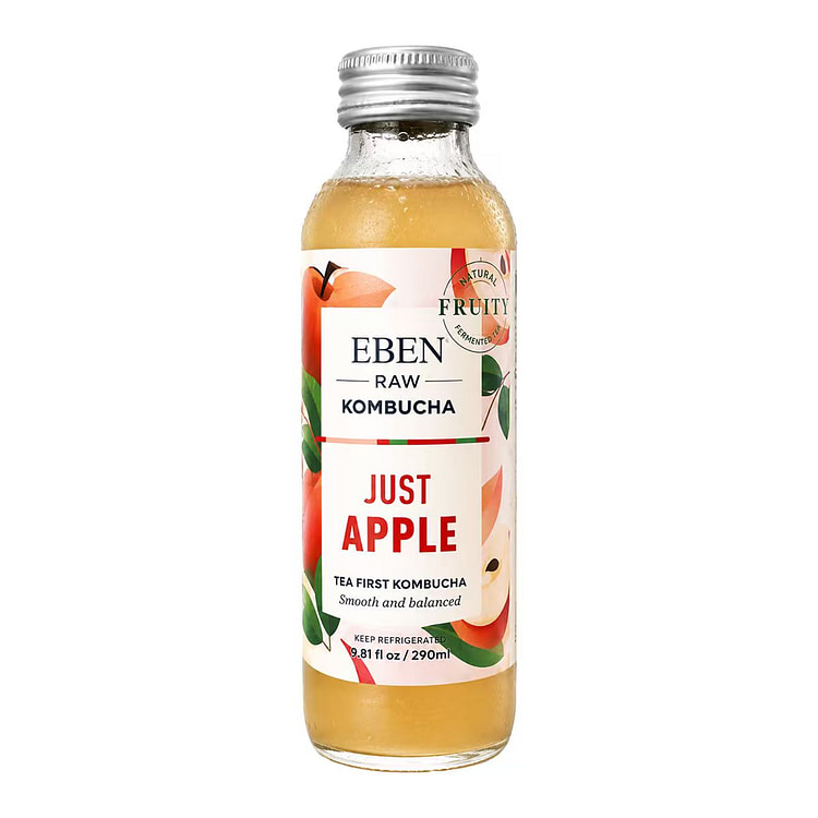 EBEN Raw Kombucha Just Apple 290 ml
