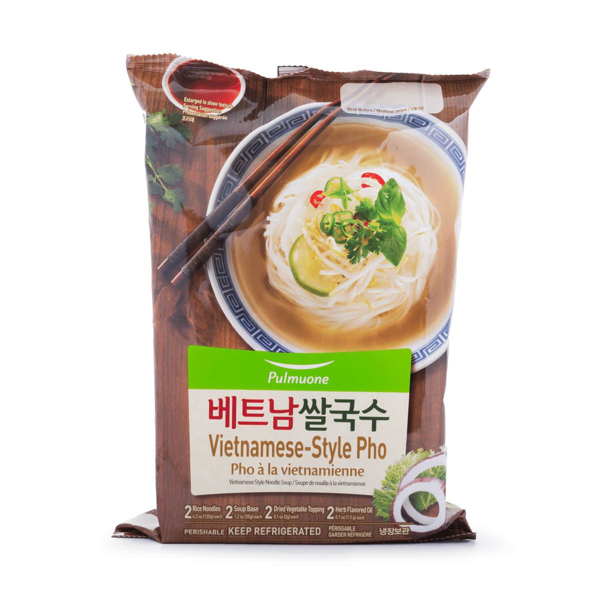 Pulmuone Vietnamese-Style Pho Noodle Soup, Serves 2 317 g