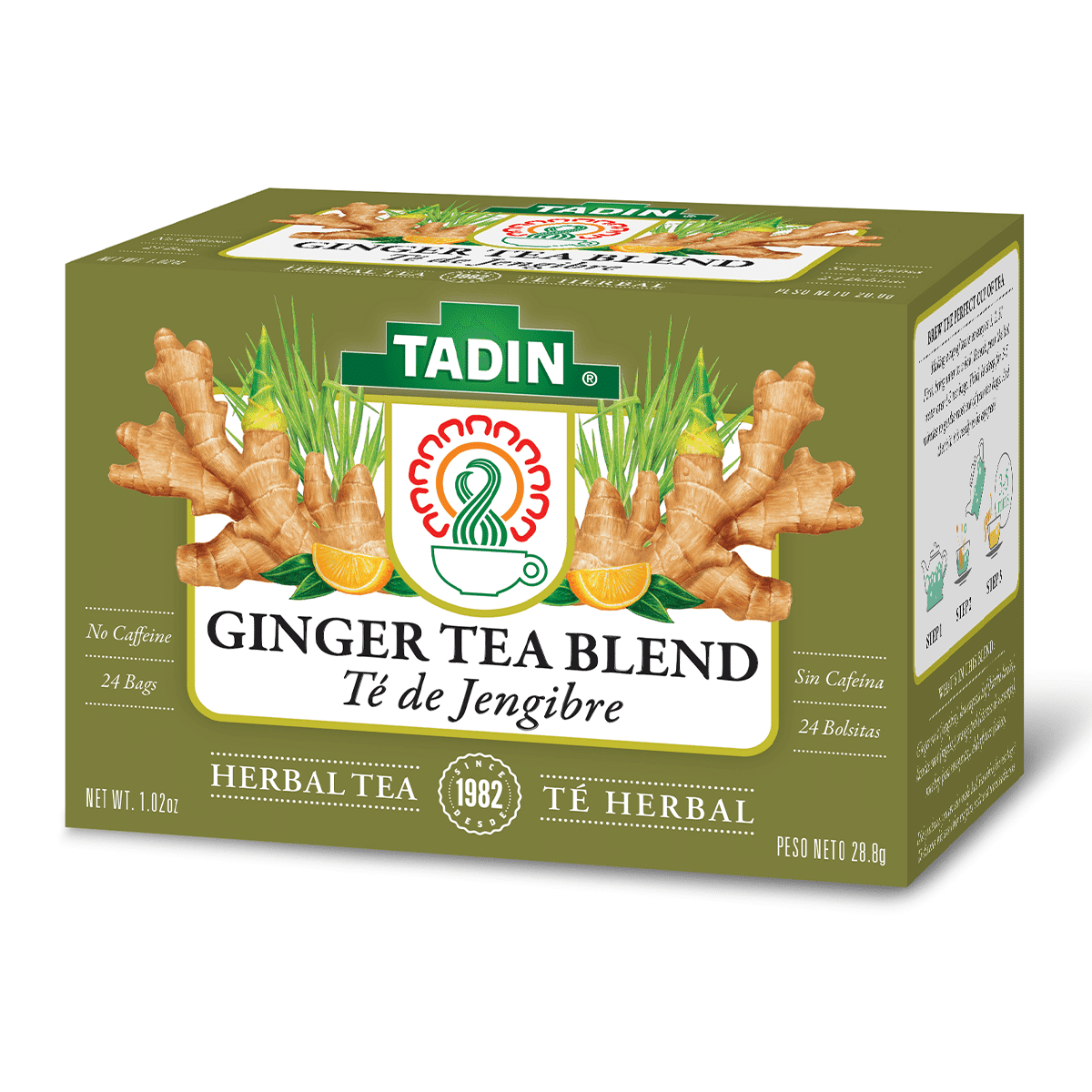Tadin Ginger Tea Blend 0.04 oz*24 pack
