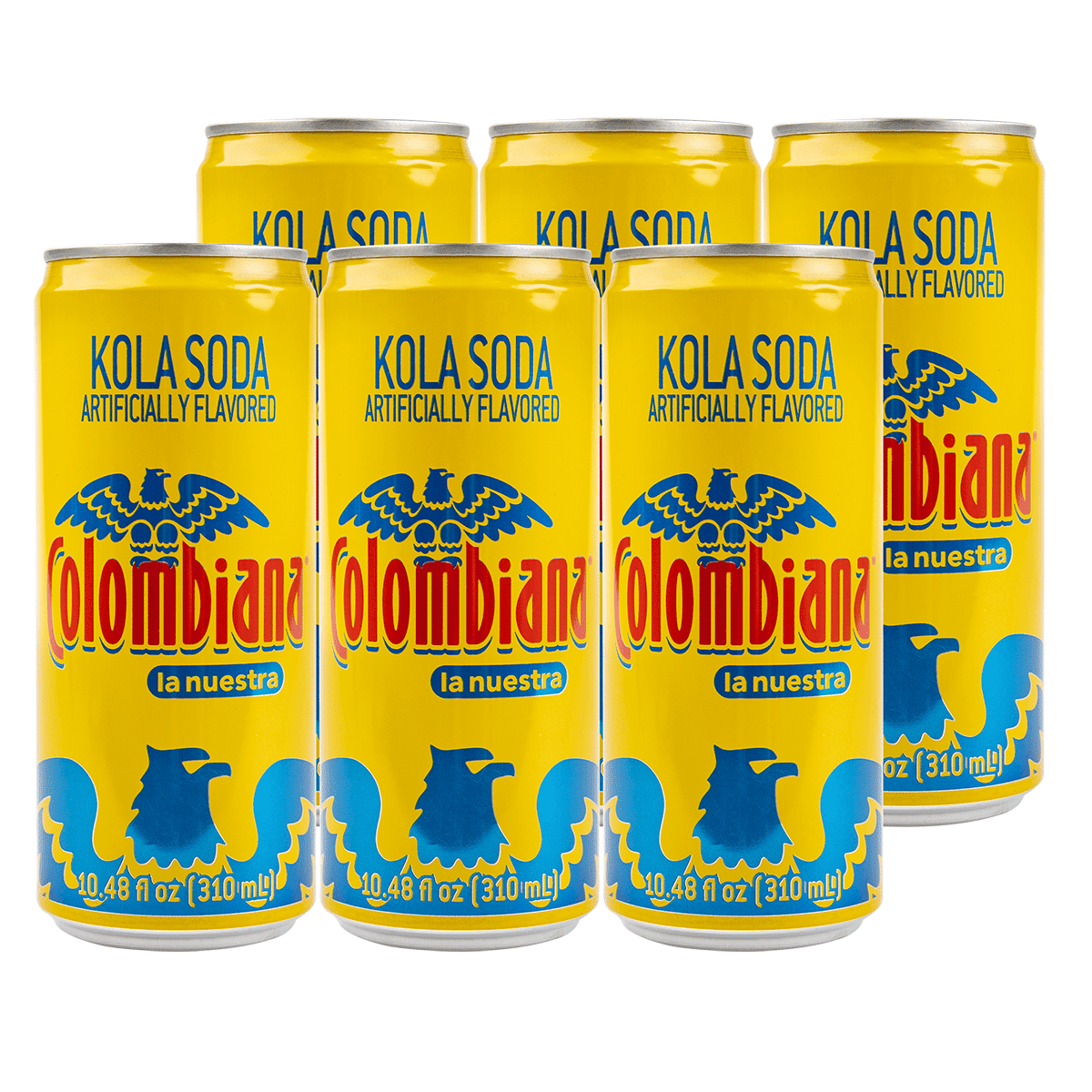 Refrigerante Colombiana Postobon 310 mililitro(s)*6 latas