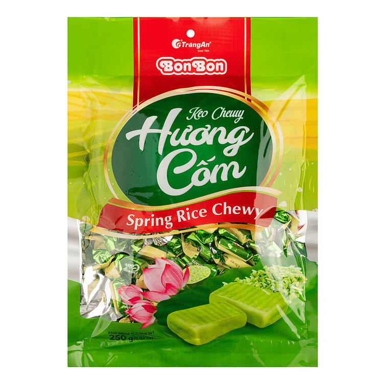 Trang An Bon Bon Chewy Candy – Spring Rice Flavor 8.82 oz