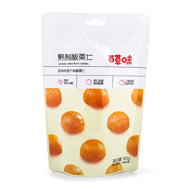 百草味 板栗仁 80 克