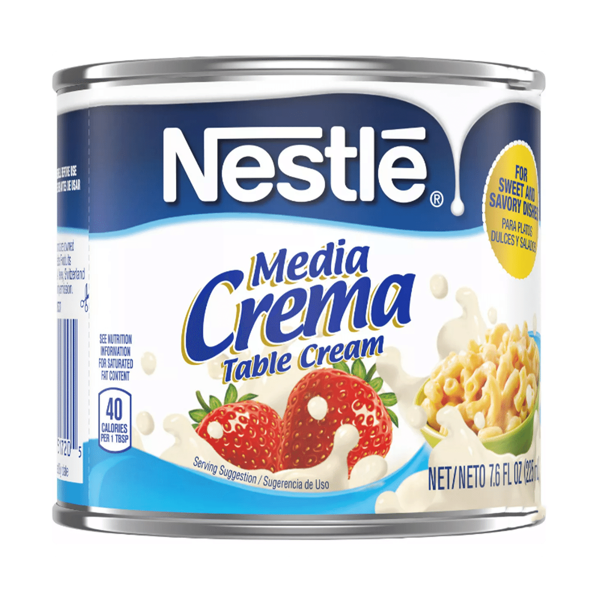 Media Crema 7.6 onza(s)
