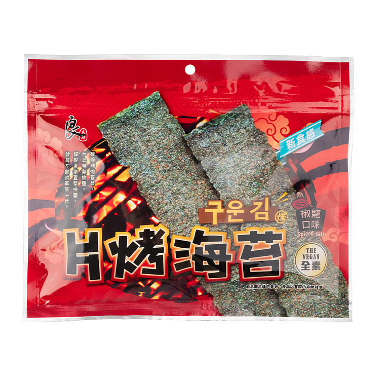 良澔片烤海苔 椒盐口味 32 克