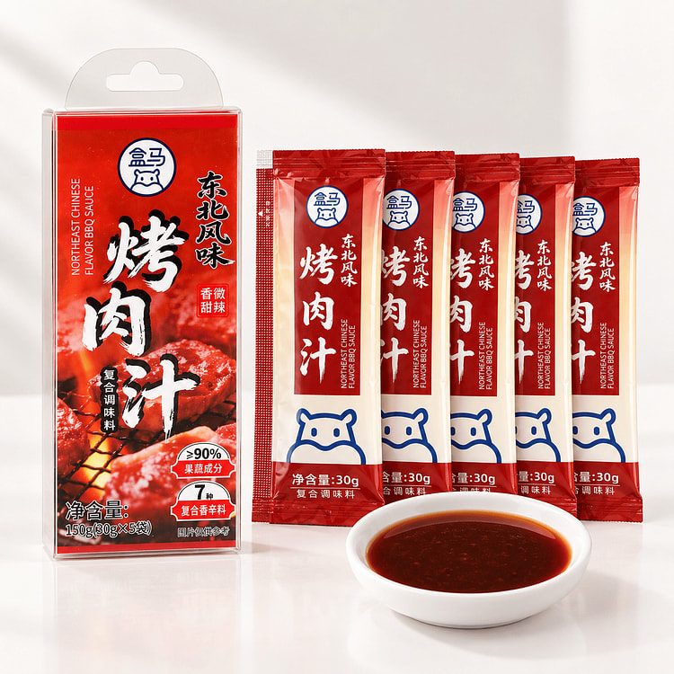 盒马 东北风味烤肉汁 150 克