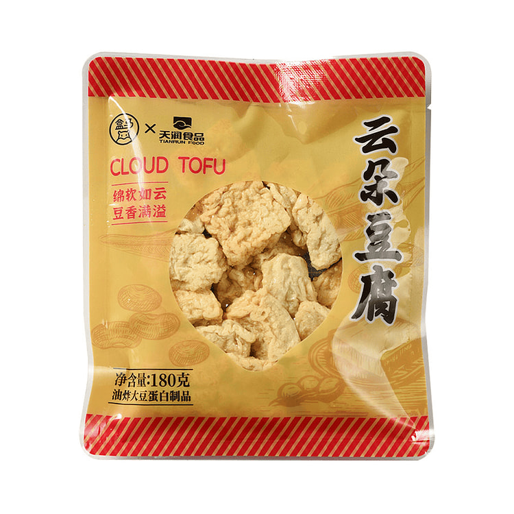 盒马 一口爆 云朵豆腐 180 克