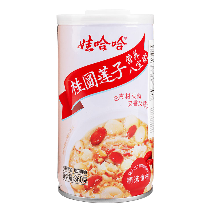 娃哈哈 桂圆莲子八宝粥 360 克