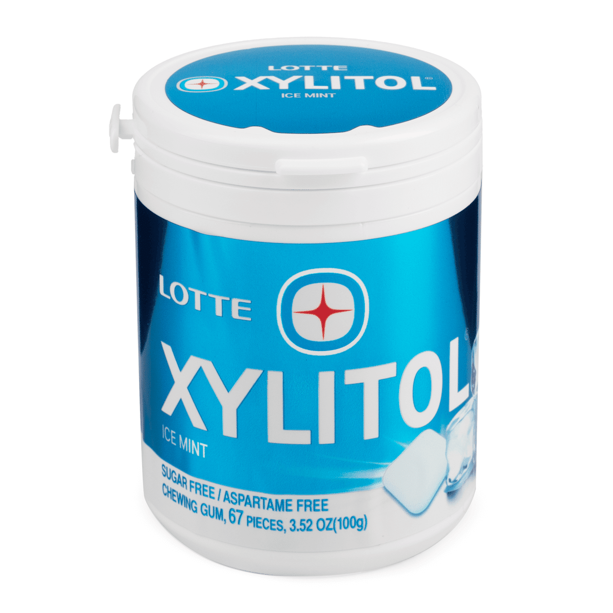 Lotte ไซลิทอล ออริจินัล มิ้นต์เย็น 100 กรัม
