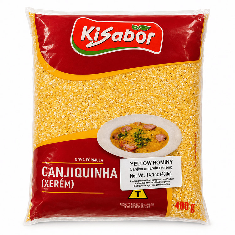 Kisabor Yellow Hominy 400 g
