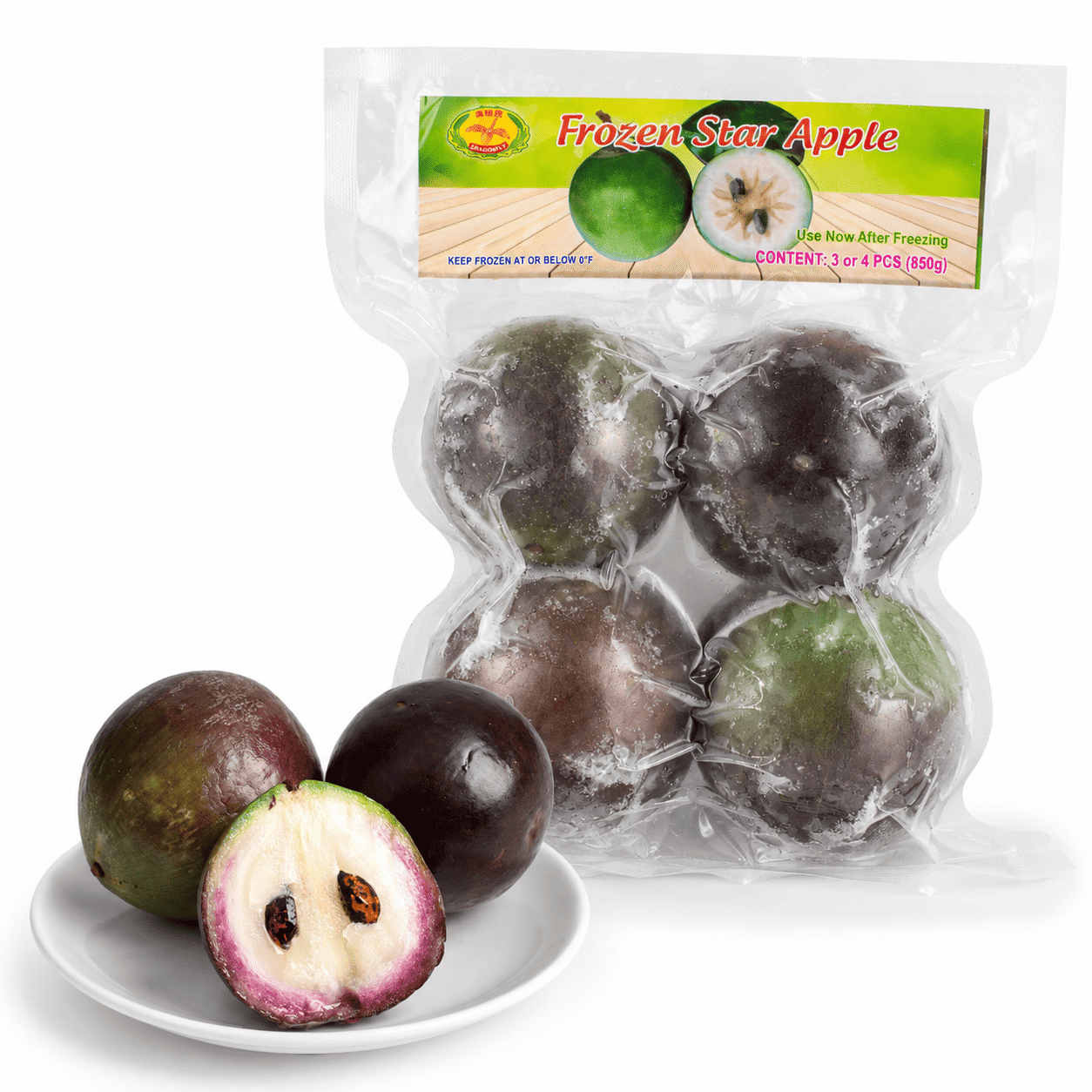 Dragonfly Caimito Star Apple, Frozen 850 g