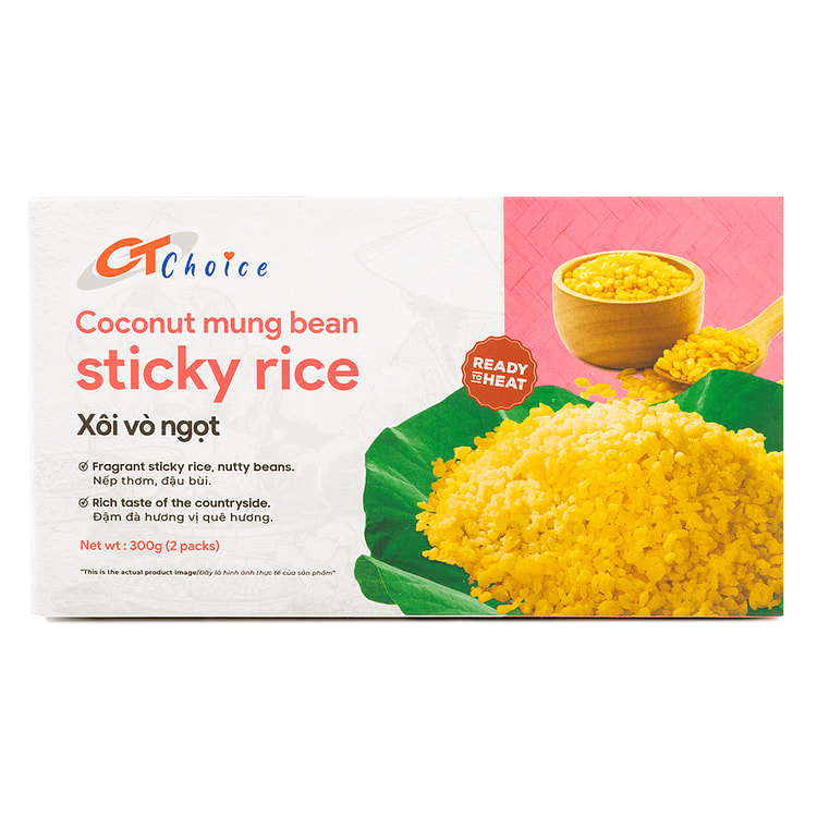 CT Choice Sweet Mungbean Sticky Rice, Frozen 300 g