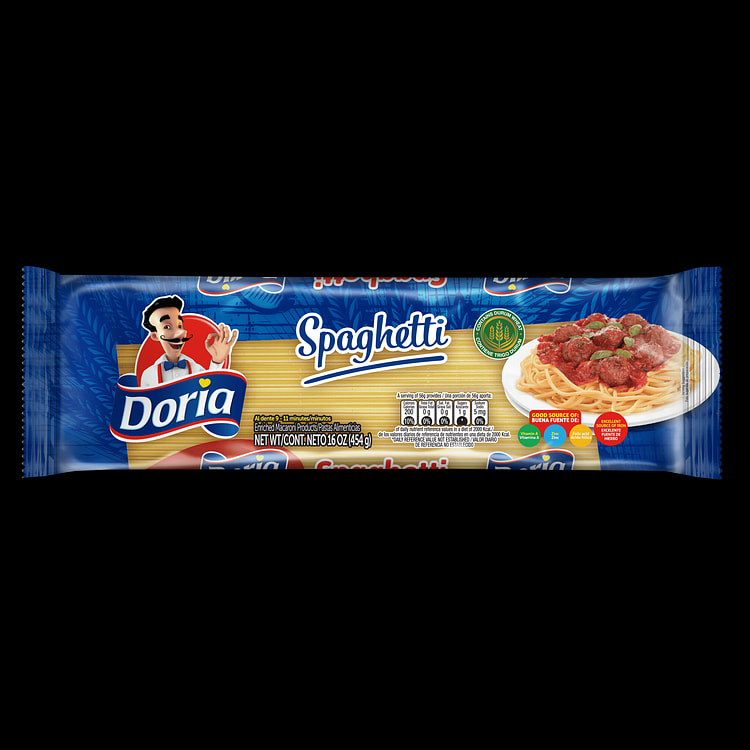 Pastas Doria Spaghetti 454 gramo(s)