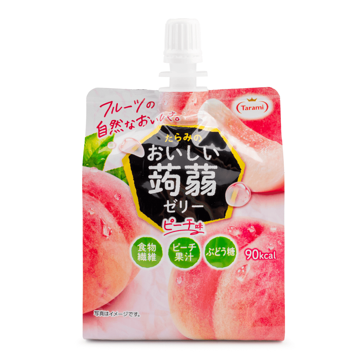Tarami こんにゃく ゼリー ピーチ味 150 グラム