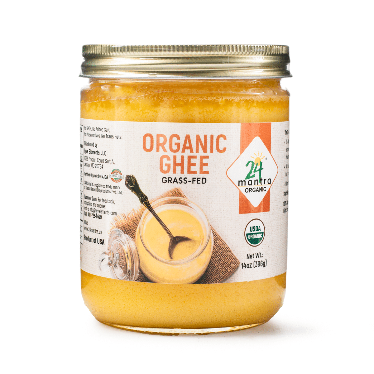 24 Mantra Organic Ghee 14 온스