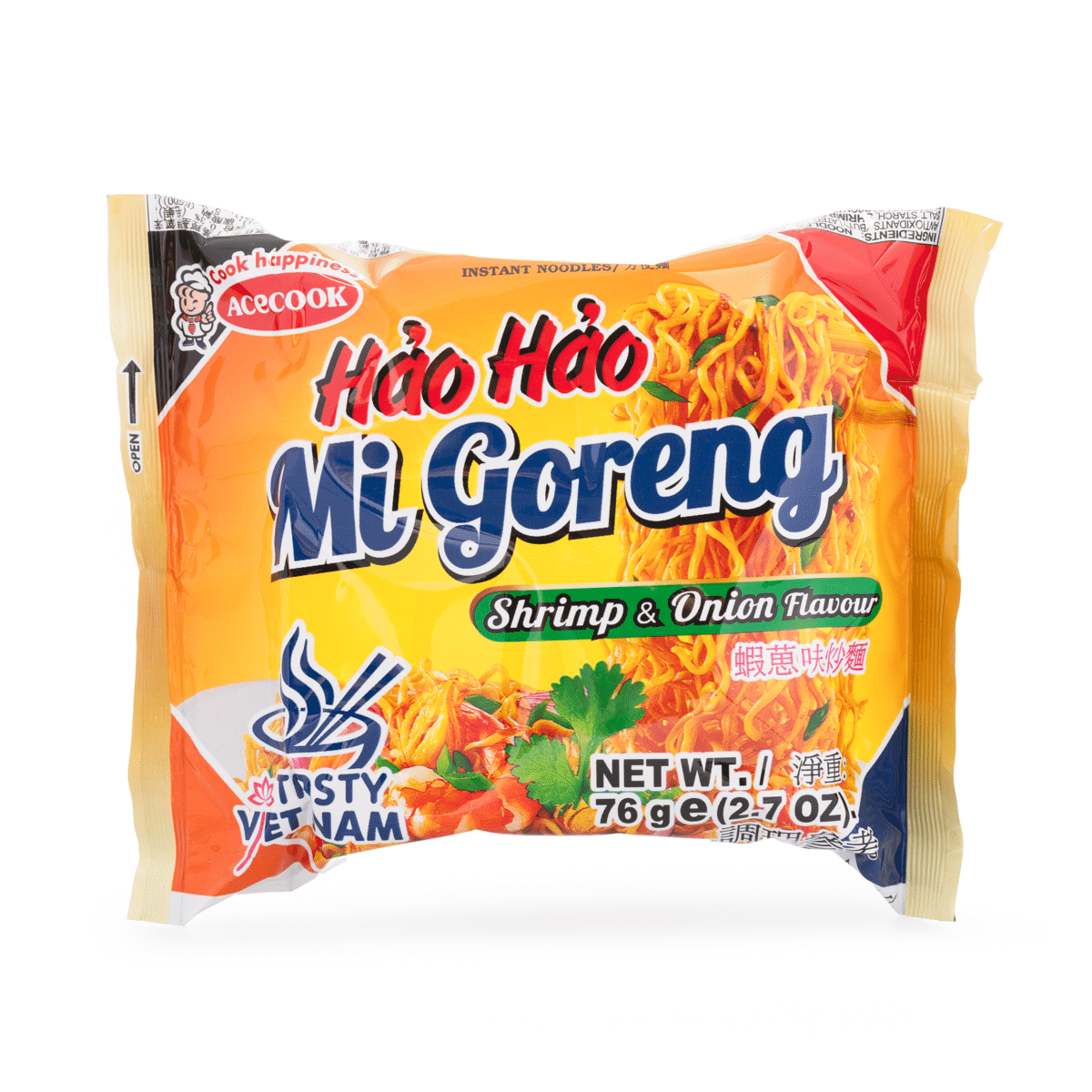 Acecook Hao Hao Mi Goreng Shrimp & Onion Flavor 2.6 oz