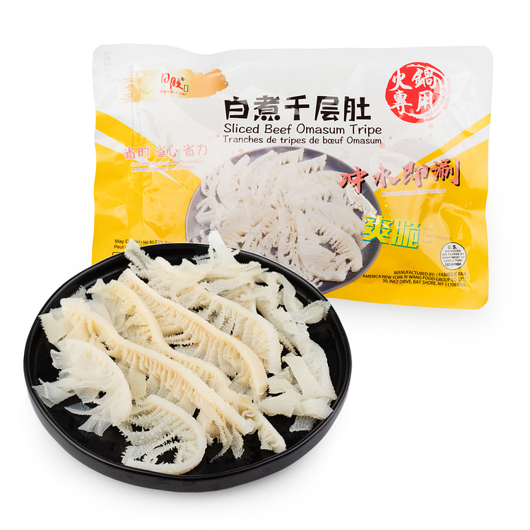 白煮千层肚 切丝牛百叶 （白） 170 克