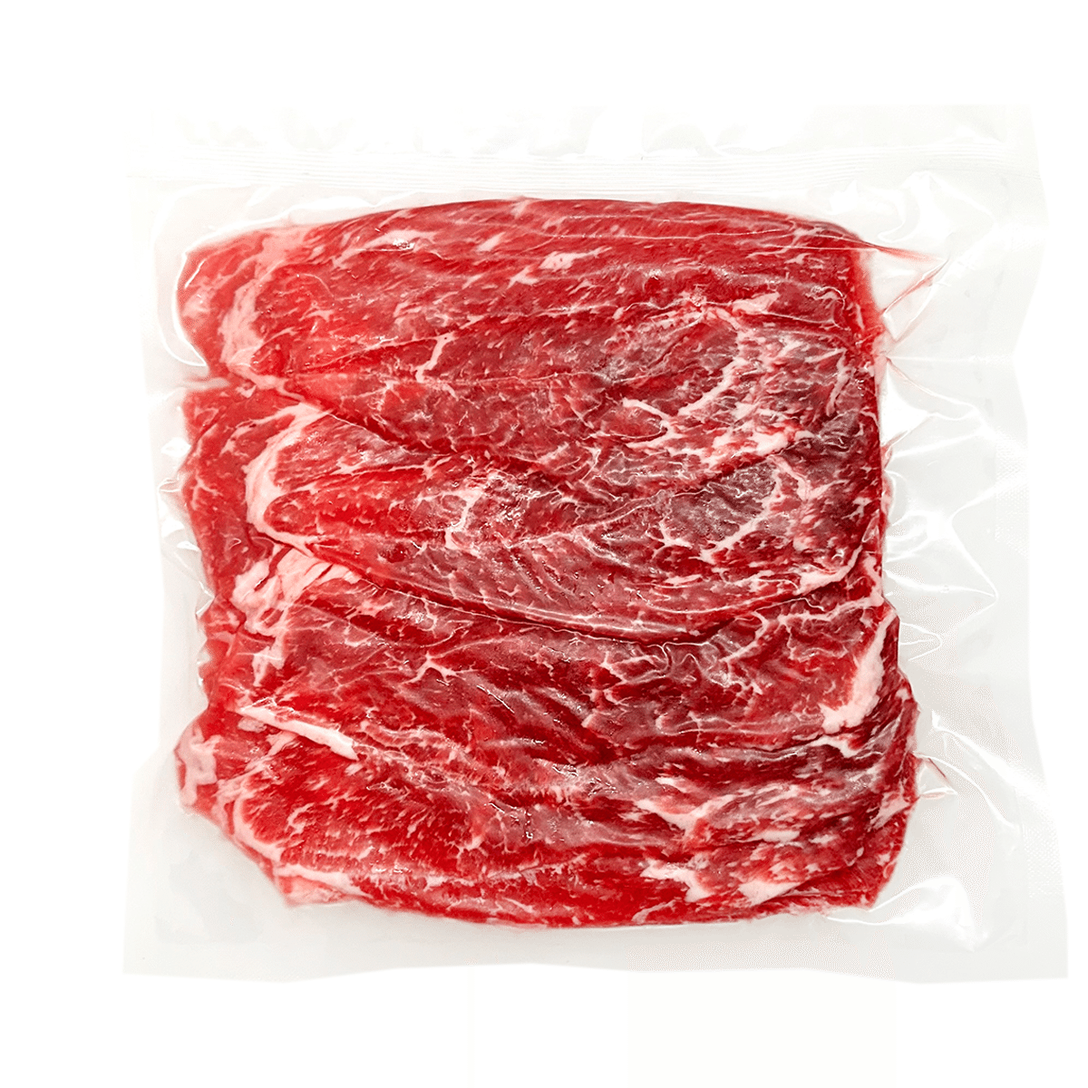 Sliced Beef Chuck, Shoulder Clod, Trimmed 2 lb