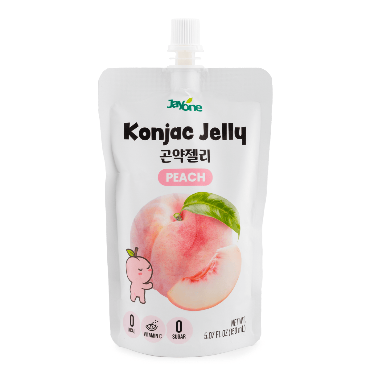 Get Jayone Drinkable Konjac Jelly, Peach Flavor 150 ml*10 each