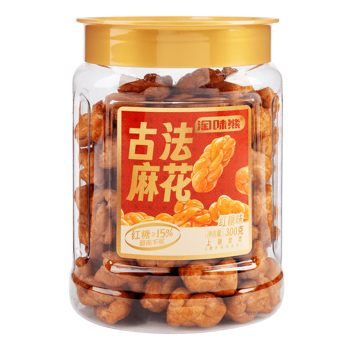 Taoweixiong Brown Sugar Dough Twist 300 g
