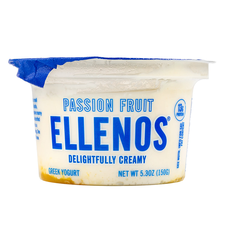 Iogurte Grego Ellenos, Maracujá 5.3 oz