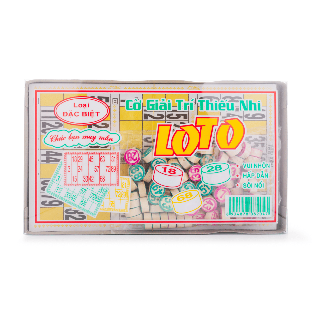 Bộ Trò Chơi Lô Tô Cao Cấp 1 phần