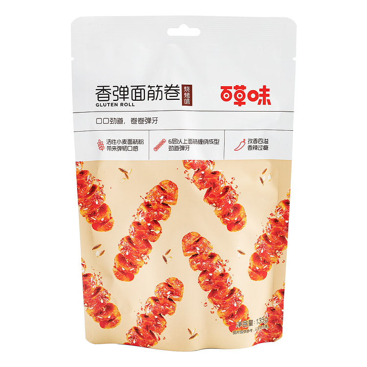 百草味 香弹面筋卷 135 克