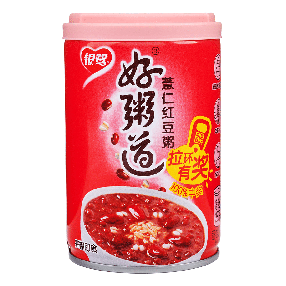 银鹭 好粥道 薏仁红豆粥 280 克