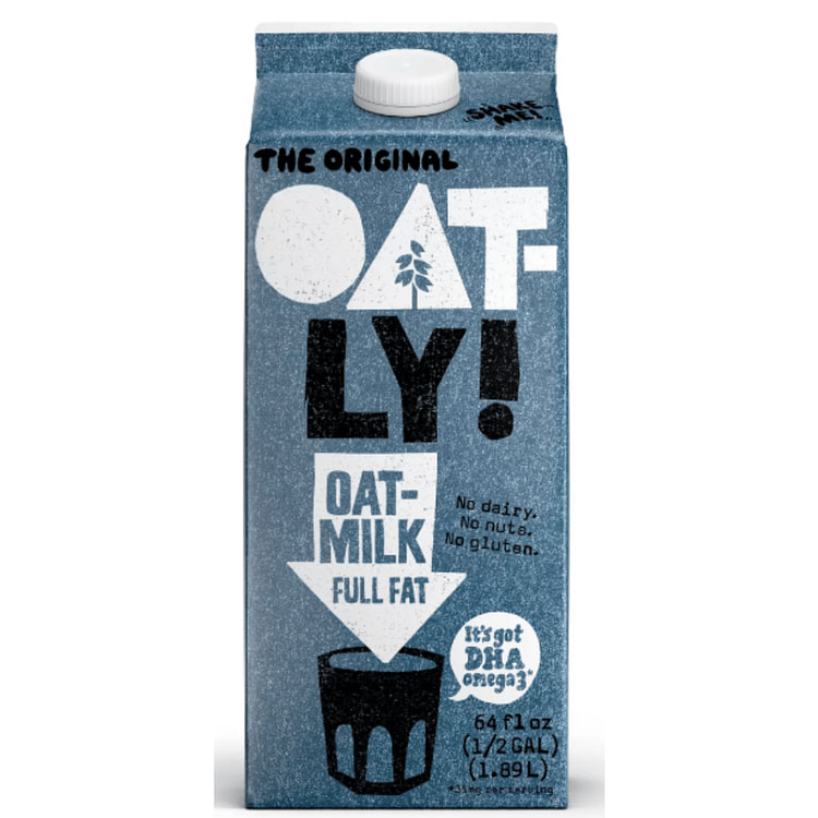 Oatly 全脂燕麦奶 64 盎司