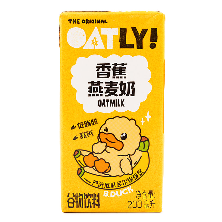 Oatly 香蕉味燕麦奶 200 毫升