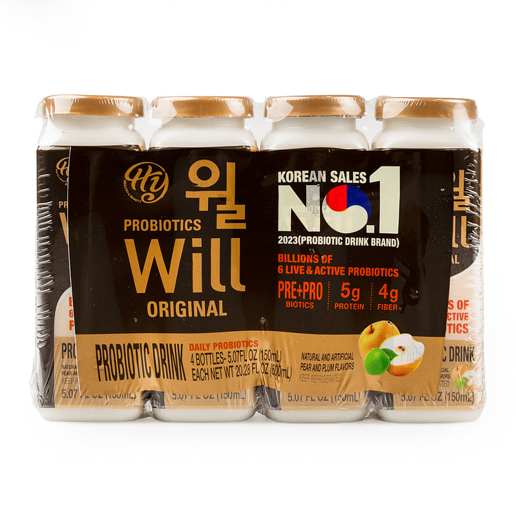 HY Probiotics WILL Original 5.07 onça(s) líquida(s)*4 unidade