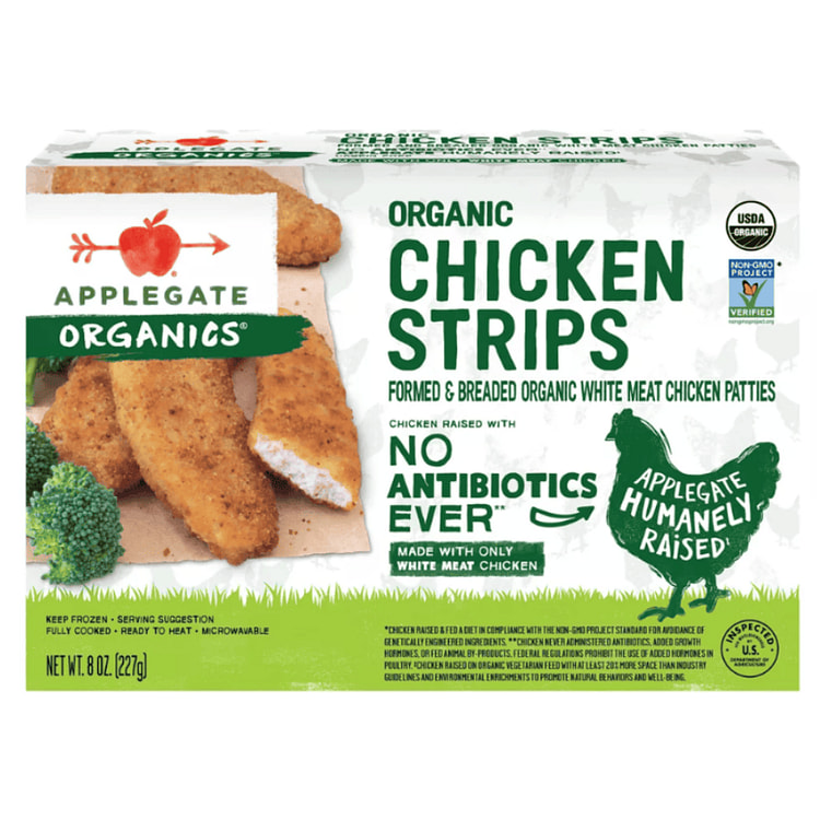 Applegate Organic Chicken Strips 8 oz